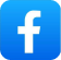 Blue Facebook logo