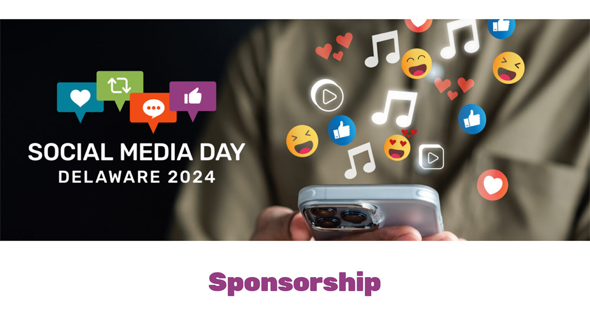 Social Media Day Delaware 2024 Sponsorship button